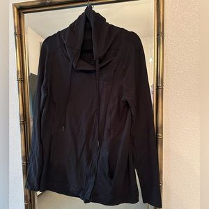 LuluLemon Savasana Black Zip up, Size 10
